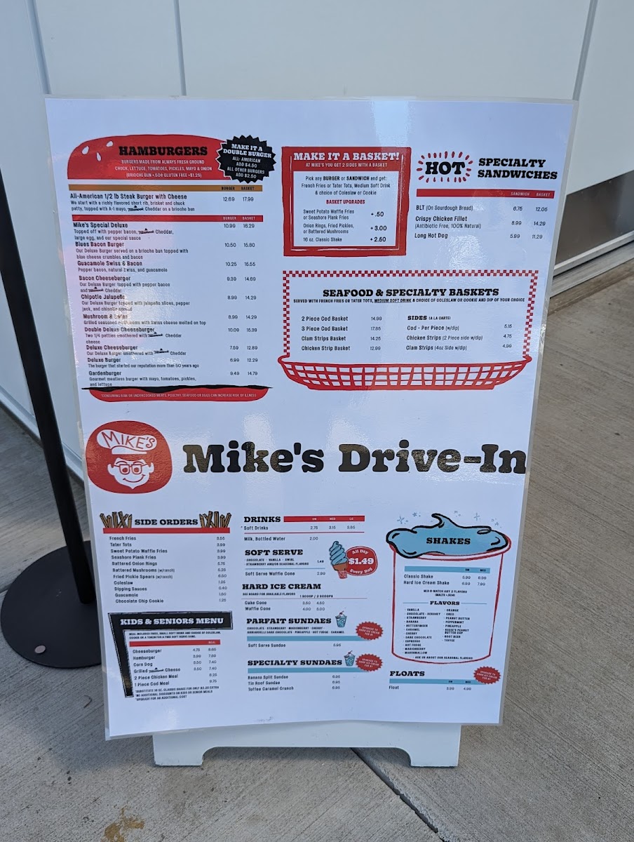 Mike's Drive-In Menu - Image 6